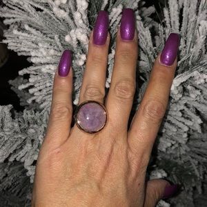 Authentic Amethyst ring size 7